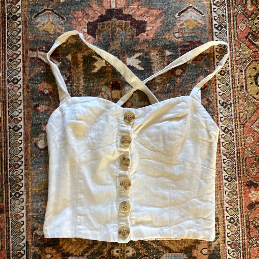Urban Outfitters cropped corset top
